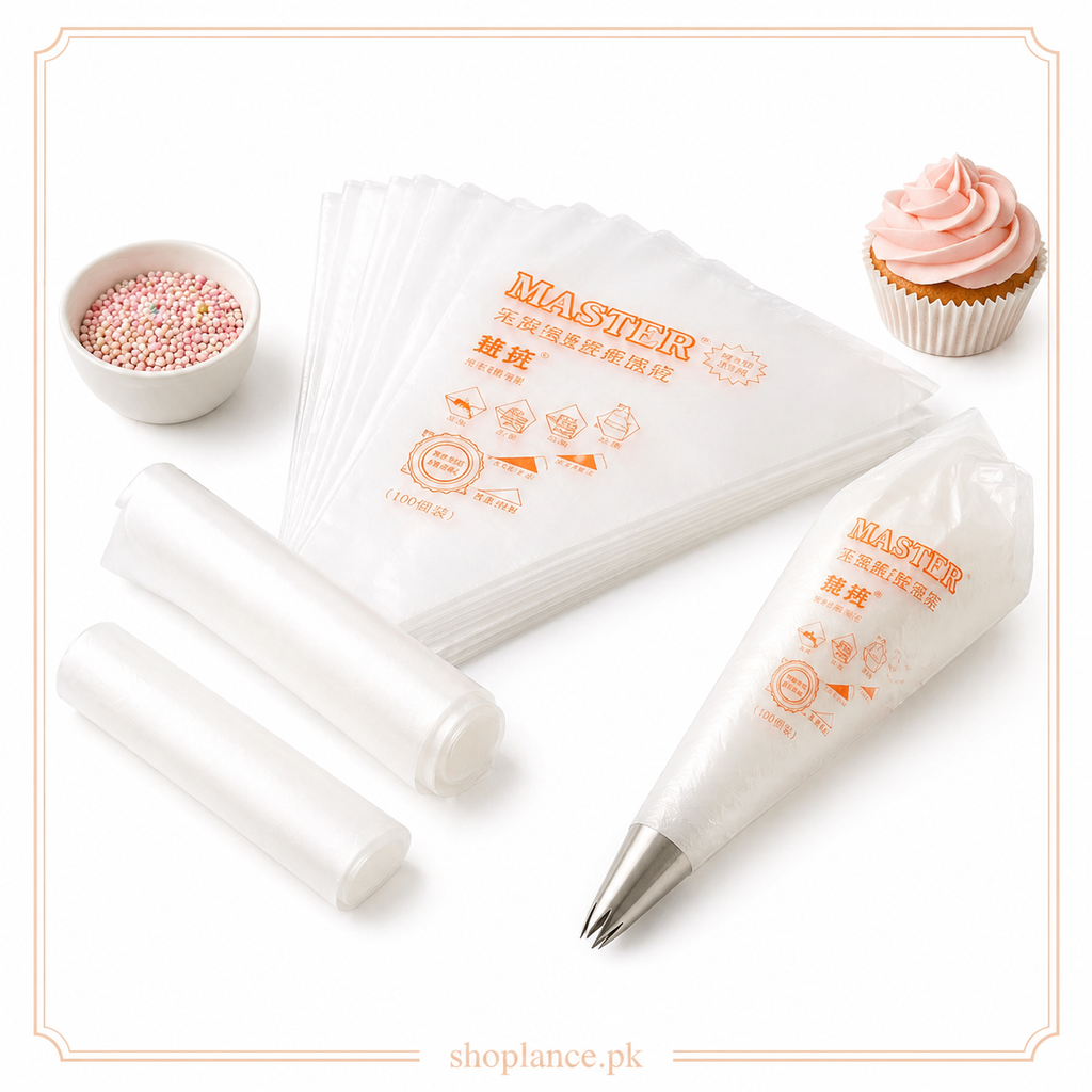 Imported Disposable Piping Bags 100 Pcs Pack
