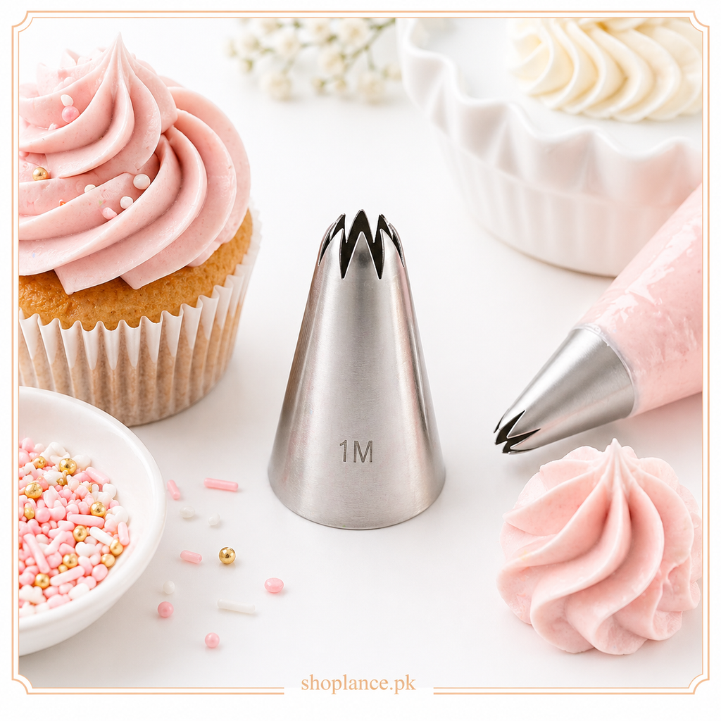 1M Stainless Steel Icing Nozzle