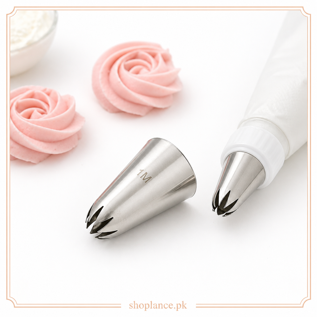 1M Stainless Steel Icing Nozzle