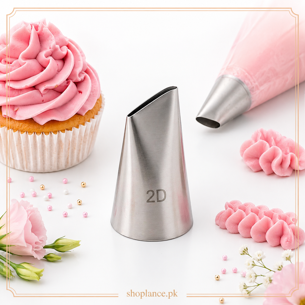 2D Stainless Steel Icing Nozzle