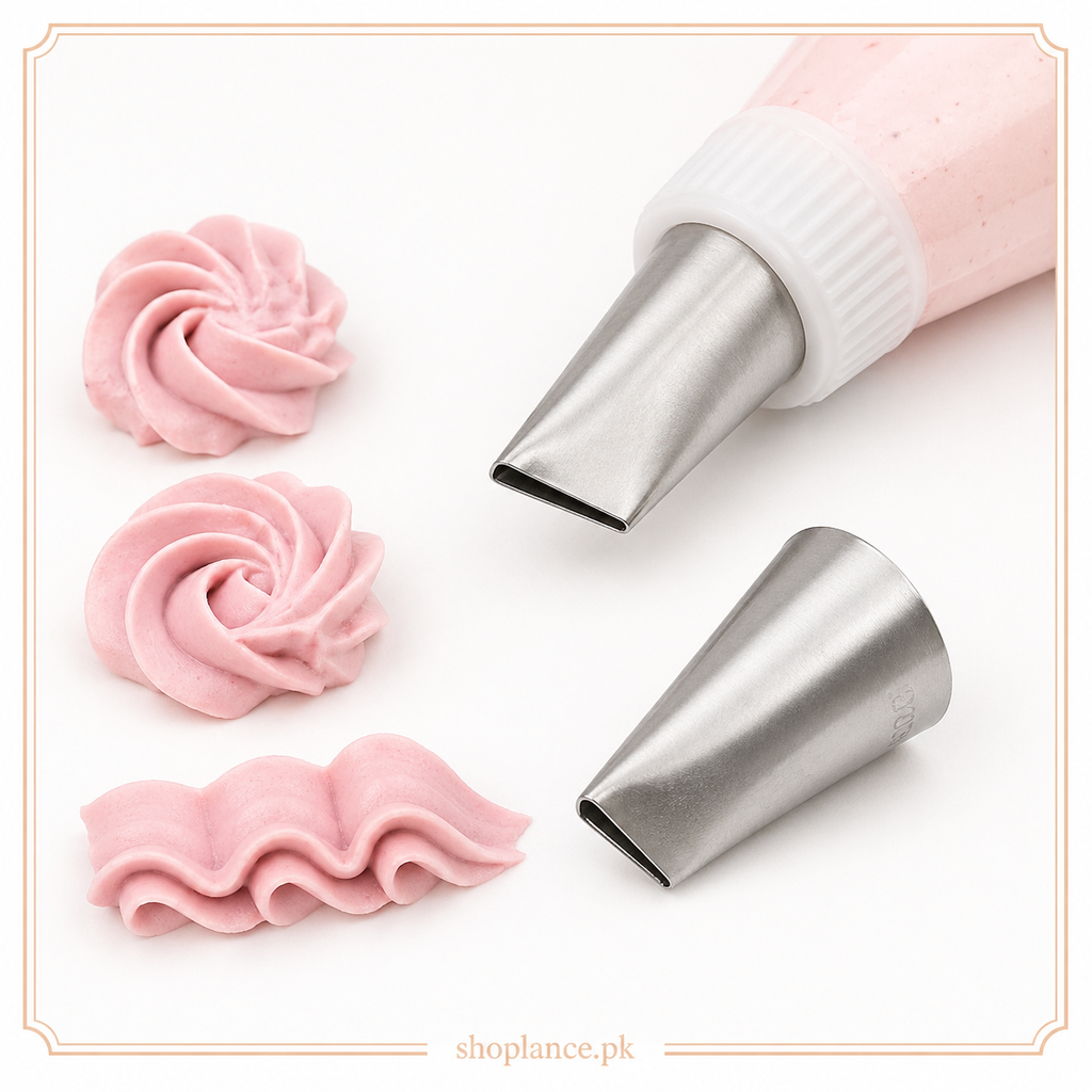 2D Stainless Steel Icing Nozzle
